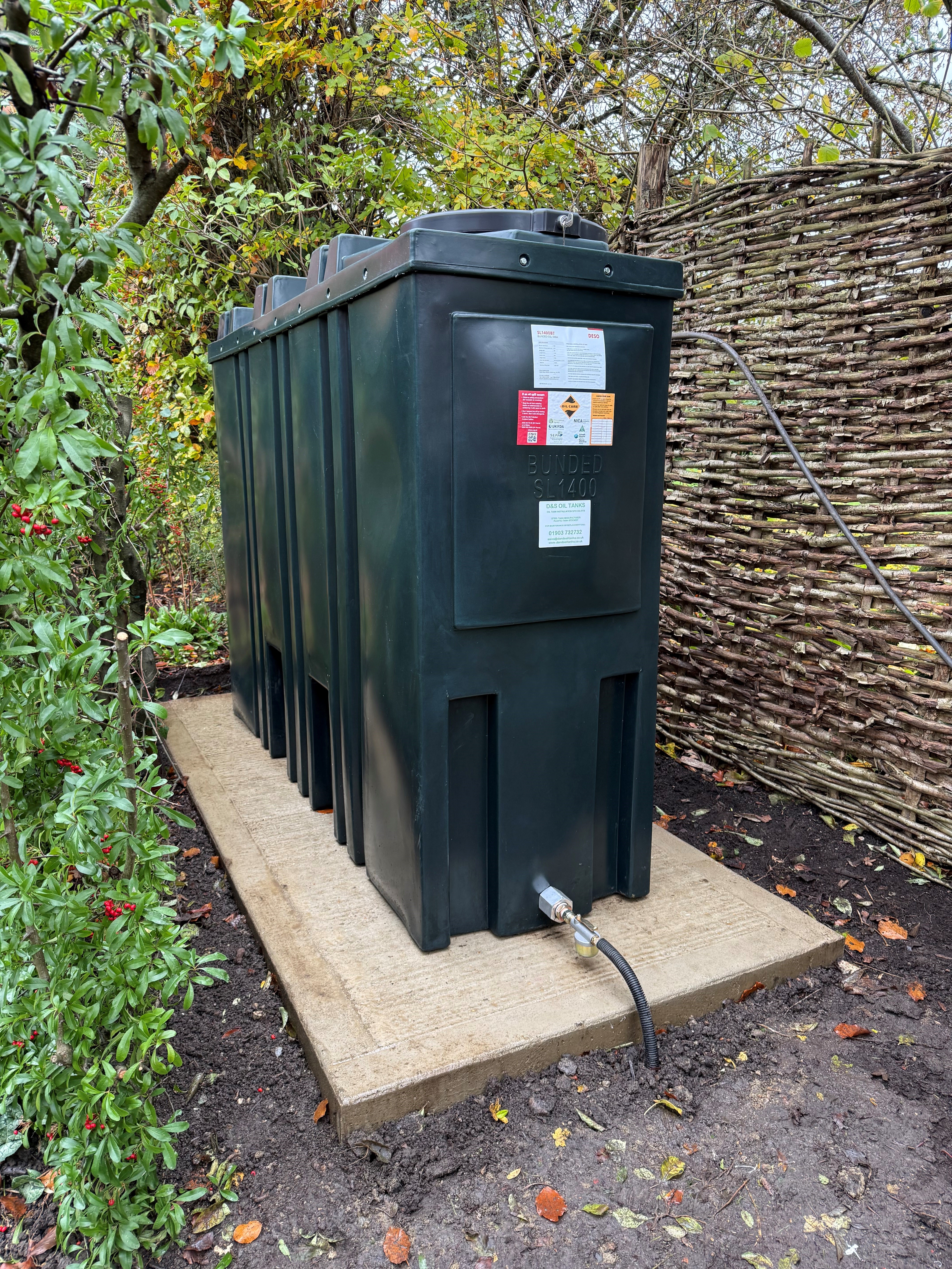 Bunded Tank — 1,400L